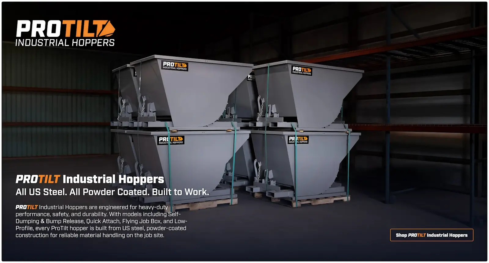 ProTilt Hoppers